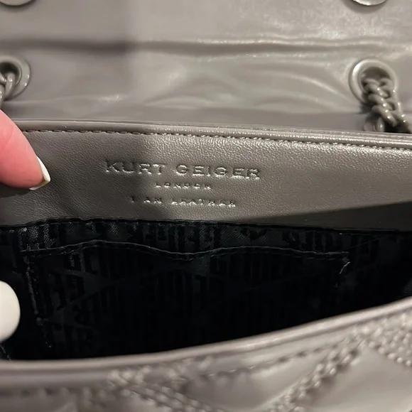KURT GEIGER GREY BAG - Picture 4 of 4